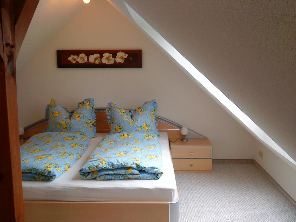 Ferienwohnung Am Storchennest Schmogrow Bagian luar foto