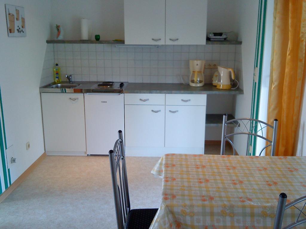 Ferienwohnung Am Storchennest Schmogrow Bagian luar foto