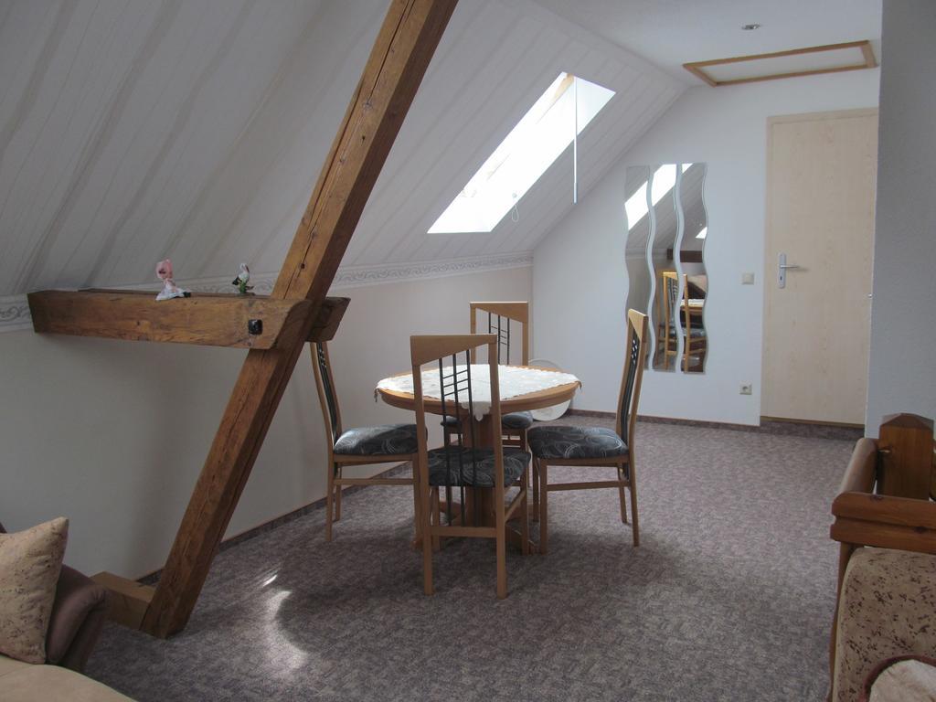 Ferienwohnung Am Storchennest Schmogrow Bagian luar foto